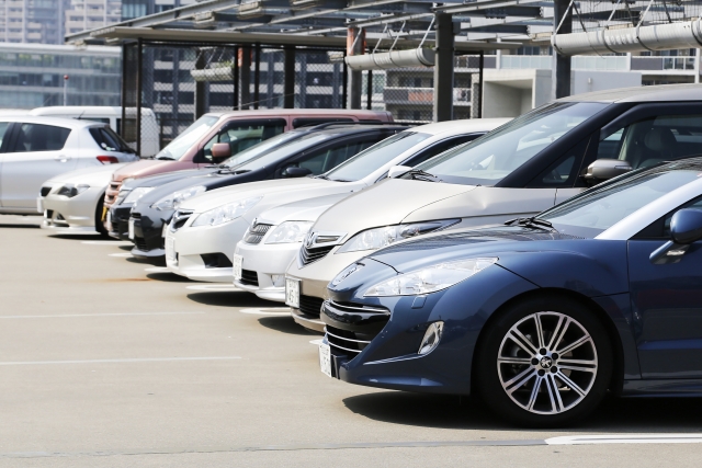 マンションの駐車場
